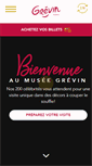 Mobile Screenshot of grevin-paris.com